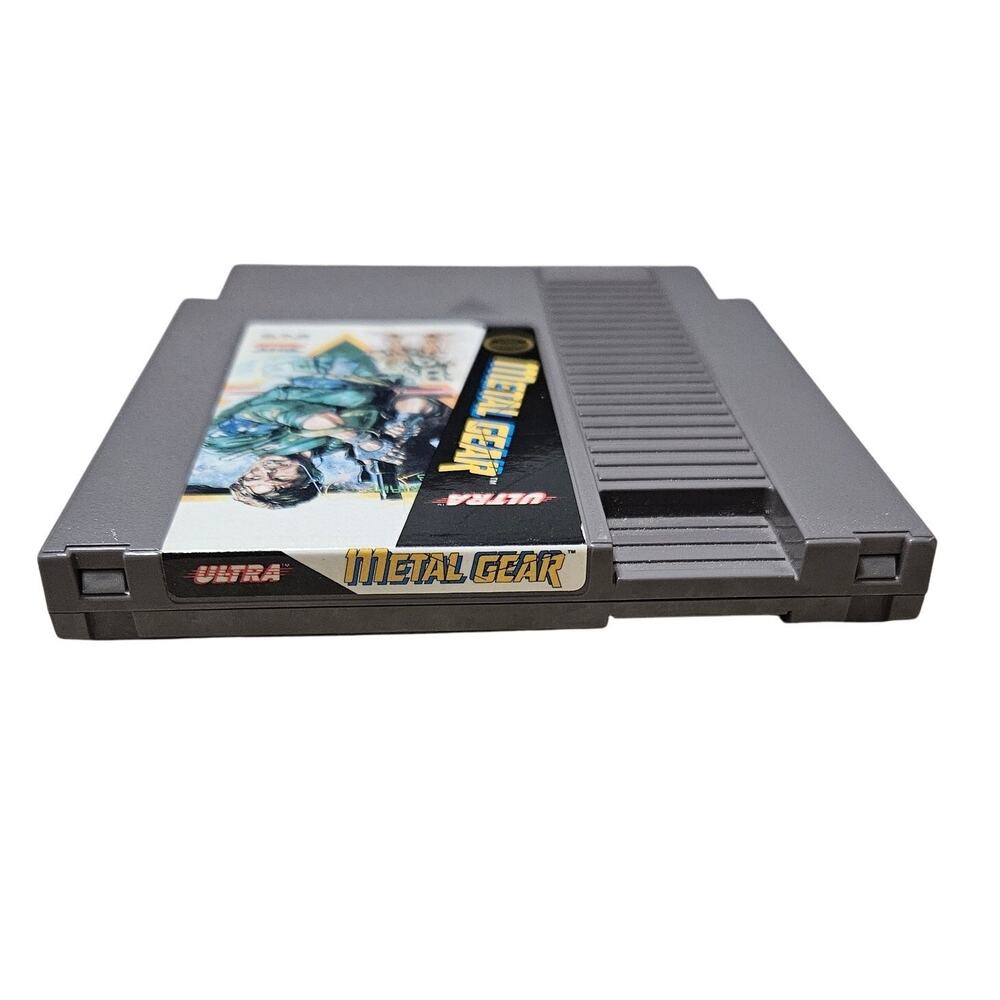 METAL GEAR 1988 NES Nintendo Classic Original Authentic Clean Tested Game - Picture 5 of 5